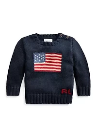 Baby Boys The Iconic Flag Sweater