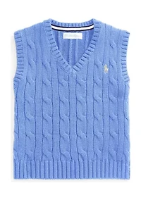 Baby Boys Cable-Knit Cotton Sweater Vest