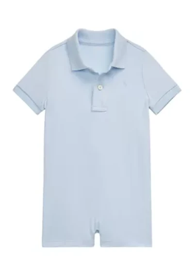 Baby Boys Soft Cotton Polo Shortall
