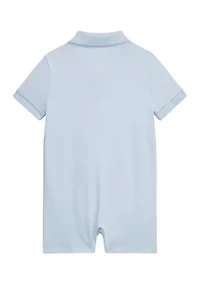 Baby Boys Soft Cotton Polo Shortall
