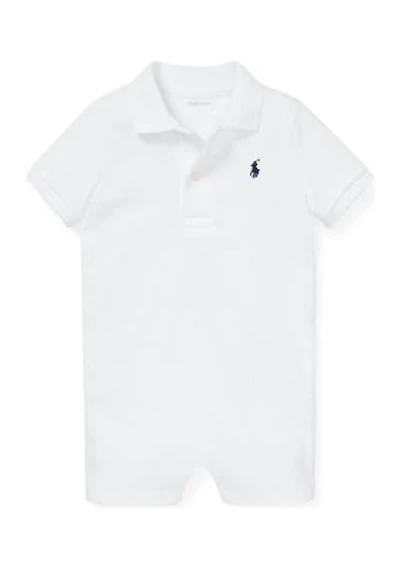 Baby Boys Soft Cotton Polo Shortall