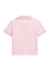 Baby Boys Cotton Interlock Polo Shirt