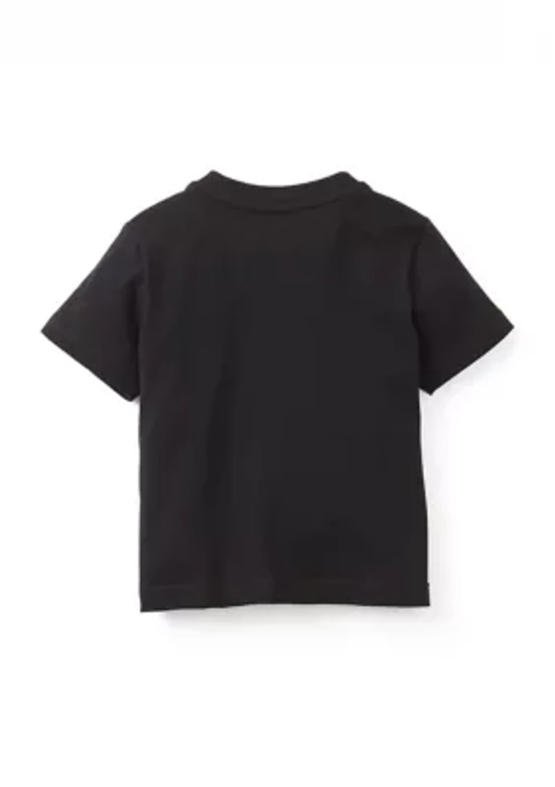 Baby Boys Cotton Jersey Crew Neck T-Shirt