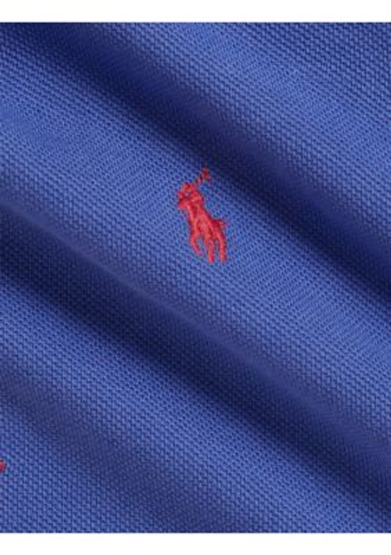 Baby Boys Polo Pony Cotton Mesh Shortall