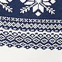 Baby Boys Snowflake Cotton Interlock Coverall