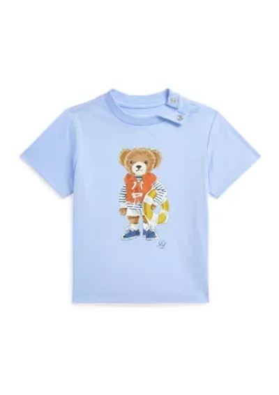 Baby Boys Polo Bear Cotton Jersey T-Shirt