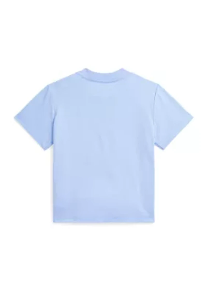 Baby Boys Polo Bear Cotton Jersey T-Shirt
