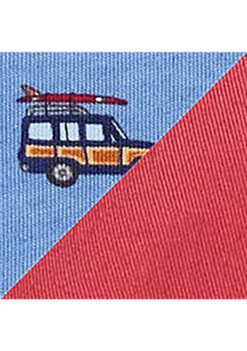 Baby Boys Car Printed Cotton T-Shirt & Chino Shorts Set