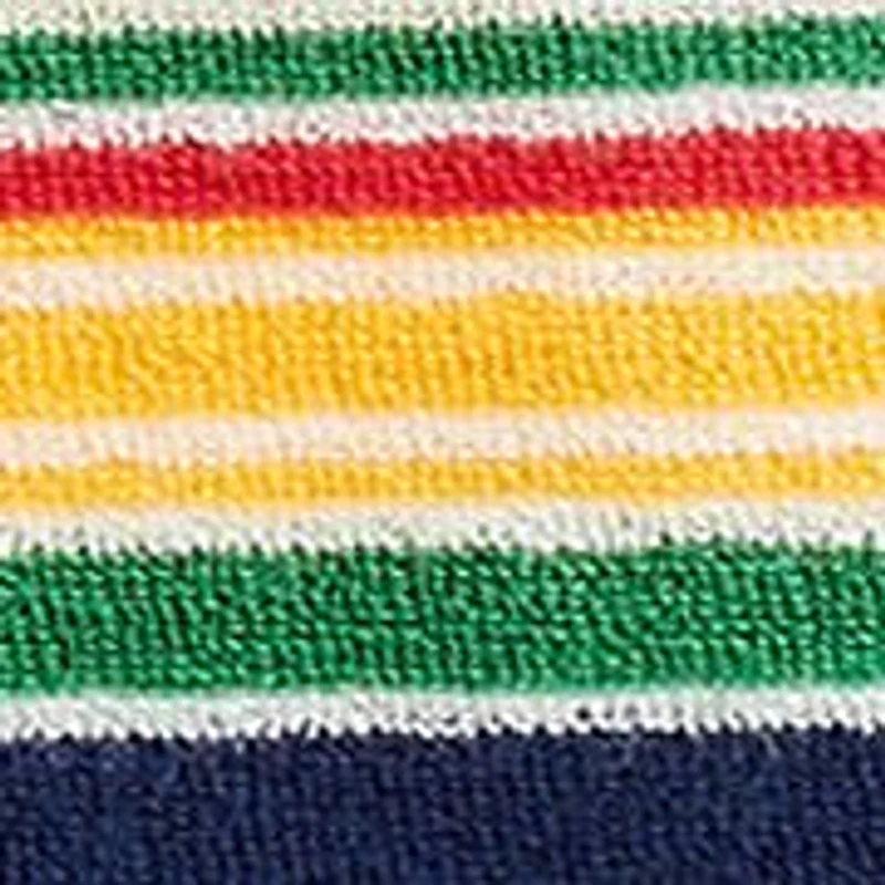 Baby Boys Striped Cotton Terry Shortall