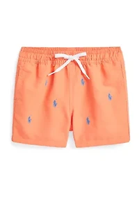 Baby Boys Traveler Polo Pony Swim Trunks