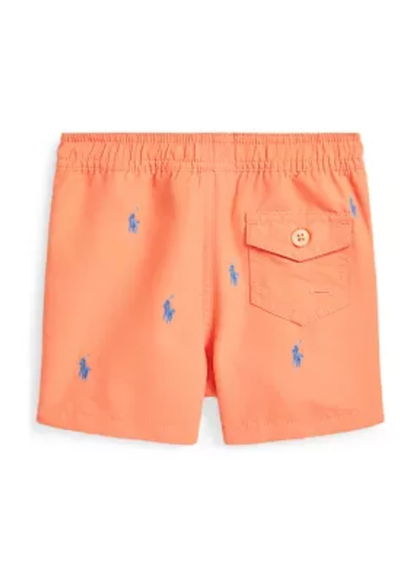 Baby Boys Traveler Polo Pony Swim Trunks