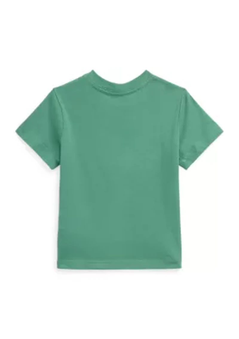Baby Boys Polo Bear Cotton Jersey T-Shirt