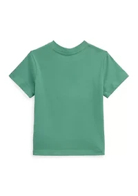 Baby Boys Polo Bear Cotton Jersey T-Shirt