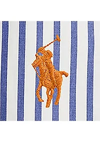 Toddler Boys Striped Cotton Poplin Shirt