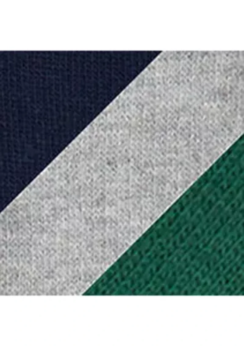 Baby Boys Logo Color Blocked Fleece Coverall