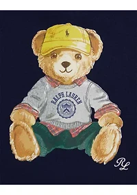 Baby Boys Polo Bear Fleece Sweatshirt & Pant Set