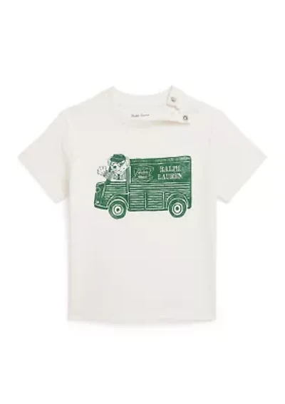 Baby Boys Ralph’s Coffee Polo Bear Tee