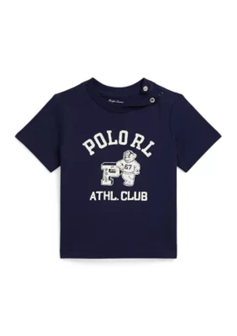 Baby Boys Logo Cotton Jersey Tee