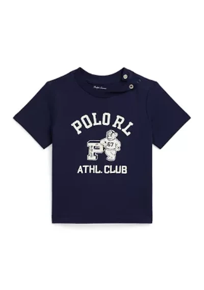 Baby Boys Logo Cotton Jersey Tee