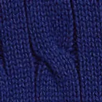 Baby Boys Polo Bear Cable-Knit Cotton Sweater