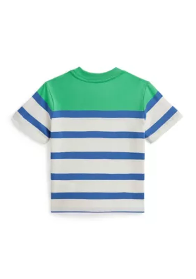 Baby Boys Striped Cotton Jersey T-Shirt