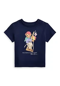 Baby Boys Polo Bear Cotton Jersey T-Shirt