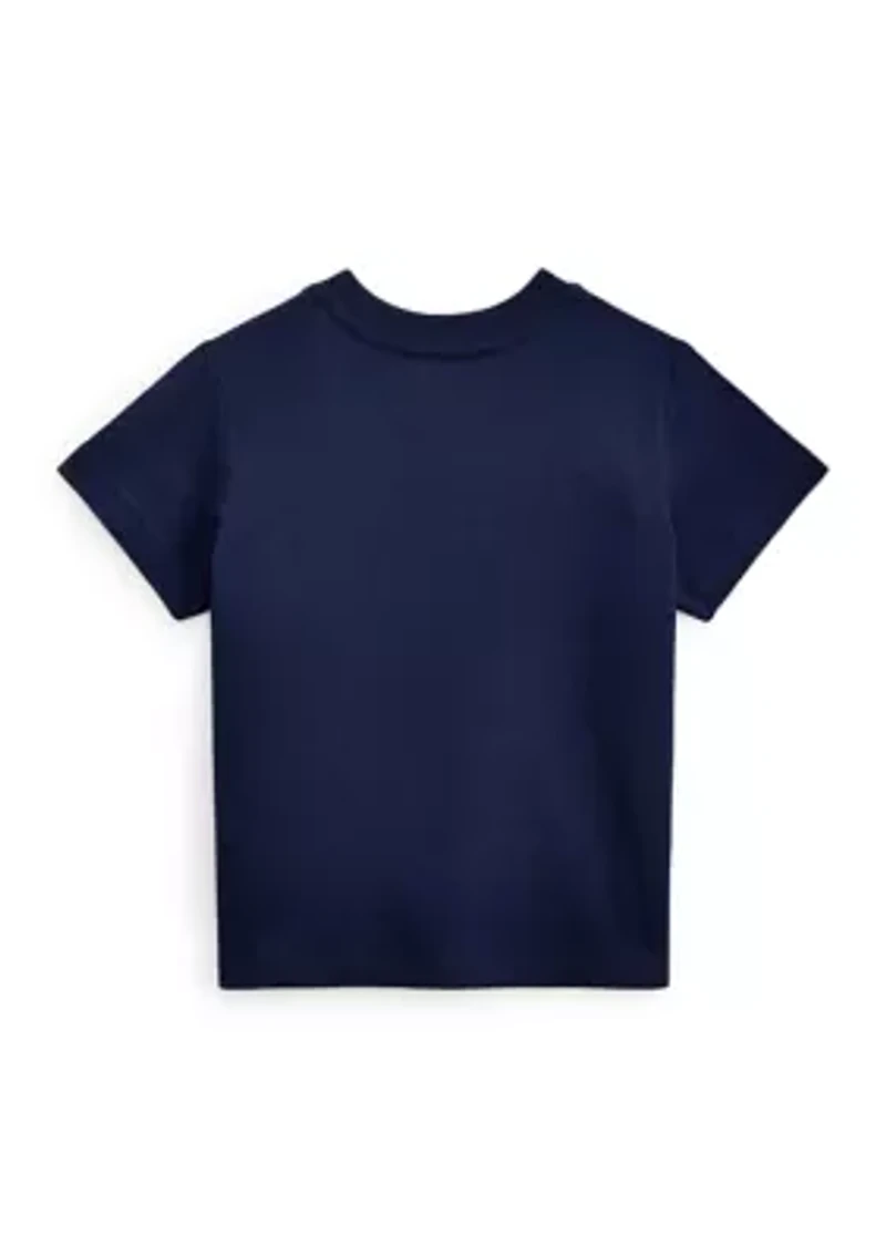 Baby Boys Polo Bear Cotton Jersey T-Shirt