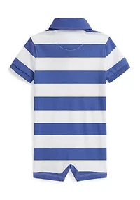 Baby Boys Nautical-Inspired Cotton Rugby Shortall