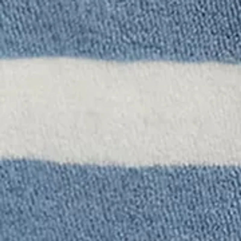 Baby Boys Striped Terry Hooded Cover-Up