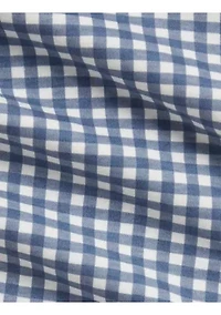 Baby Boys Gingham Soft Cotton Polo Shortall