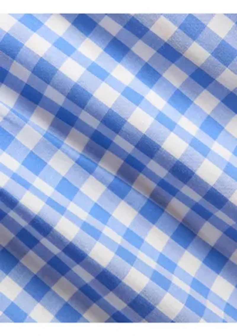 Baby Boys Poplin Fun Shirt & Flex Abrasion Shorts