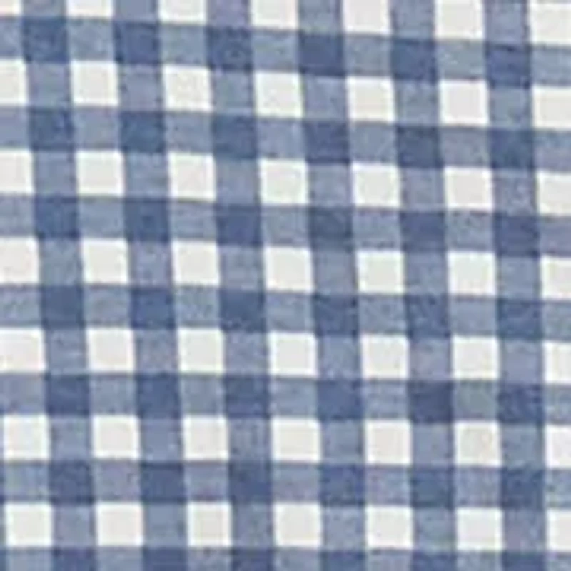 Baby Boys Gingham Cotton Footed Coverall