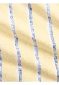 Baby Boys Striped Cotton Oxford Shirt & Short
