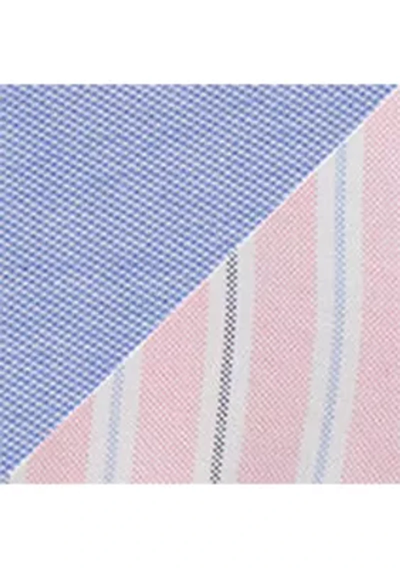 Baby Boys Oxford Mesh Polo Shirt & Striped Short