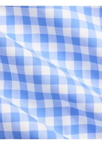 Baby Boys Gingham Cotton Poplin Bodysuit