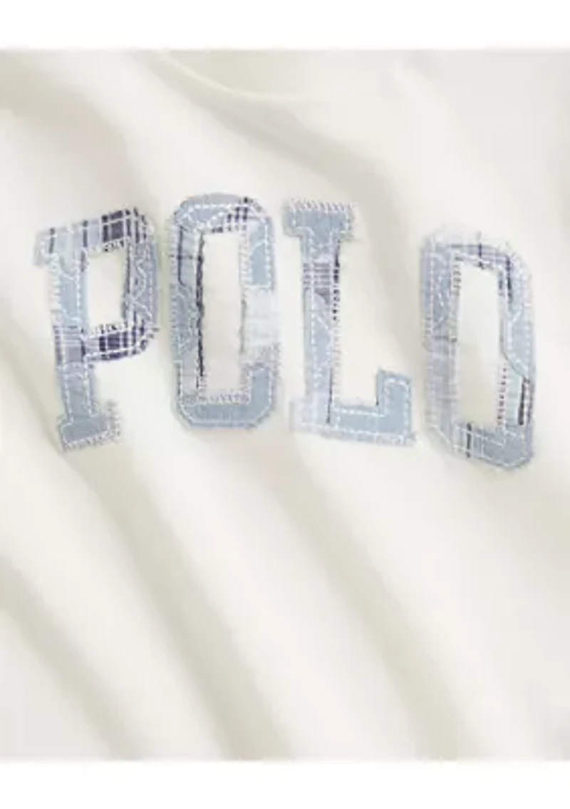 Baby Boys Logo Cotton T-Shirt & Chambray Cargo Shorts