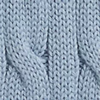 Baby Boys Cable-Knit Cotton Polo Shortall