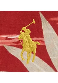 Baby Boys Floral-Print Cotton Shirt and Shorts Set