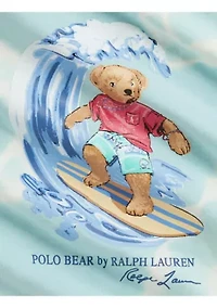 Baby Boys Polo Bear Tie-Dye Cotton Shirt & Short