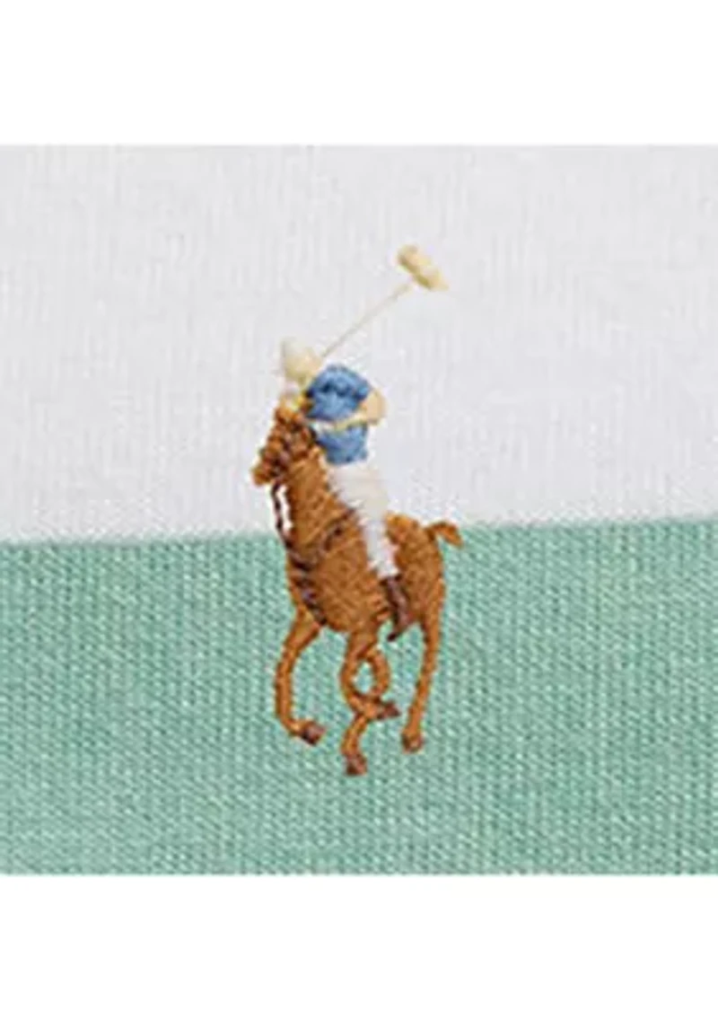 Baby Boys Striped Cotton Rugby Shortall