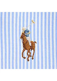 Baby Boys Striped Cotton Seersucker Shirt