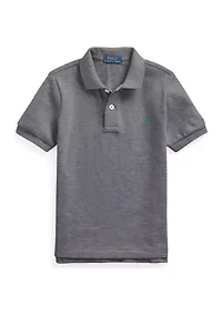 Boys 2-7 Cotton Mesh Polo Shirt