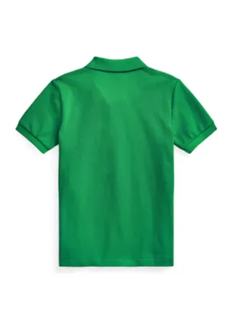 Boys 2-7 Cotton Mesh Polo Shirt