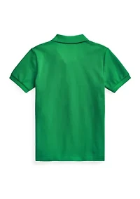 Boys 2-7 Cotton Mesh Polo Shirt
