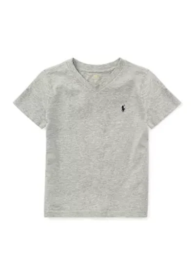 Toddler Boys Cotton Jersey V-Neck T-Shirt