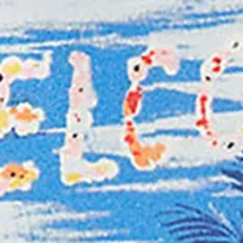 Toddler Boys Tropical Ski Print Fleece Hoodie