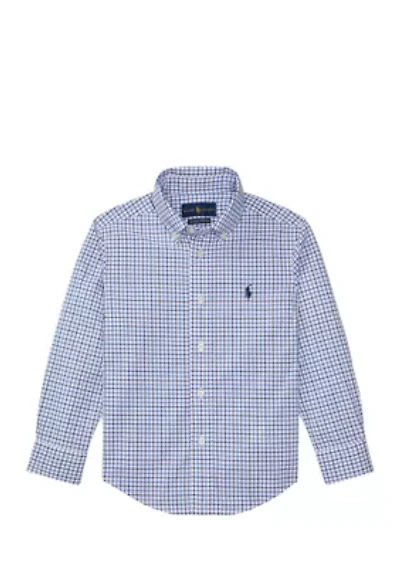 Boys 2-7 Cotton Poplin Sport Shirt