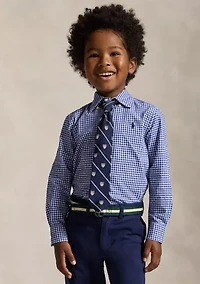 Boys 2-7 Cotton Poplin Sport Shirt