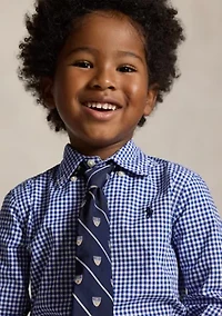 Boys 2-7 Cotton Poplin Sport Shirt