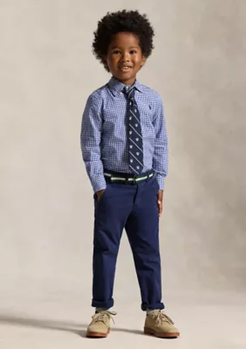 Boys 2-7 Cotton Poplin Sport Shirt